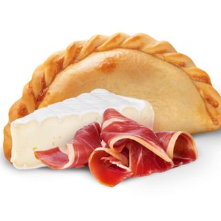 Jamón ibérico con Brie