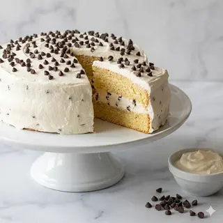Pan di spagna chantilly & gocce di cioccolato 6 persone