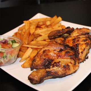 Poulet Braisé + Frites