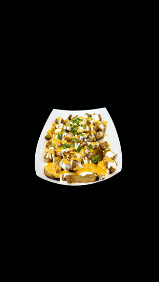 Crispy Chicken Loaded Fries