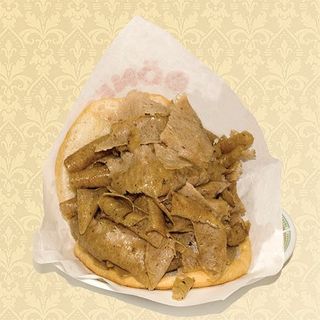 Menú Pita Kebab Solo Carne