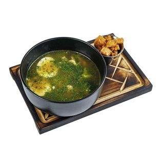 Бульйон з домашньою куркою та локшиною (350г)