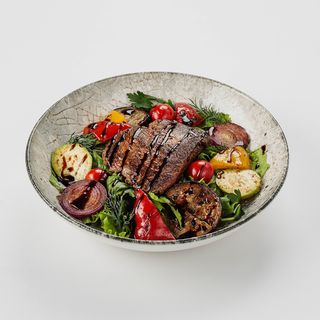 Стейк салат