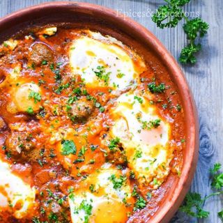 Tajine De Kefta Aux Œufs