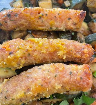 CANNOLICCHI DI POLLO  AL FORNO  PZ 4 PORZ GR 150/200 CON PATAE AL FORNO 