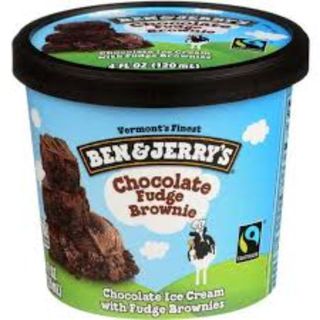 Ben and Jerry Brownie