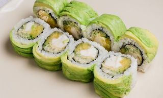 Uramaki maślana w tempurze -8 szt-