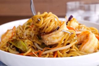 Prawn chowmein