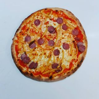 Würstel, patate