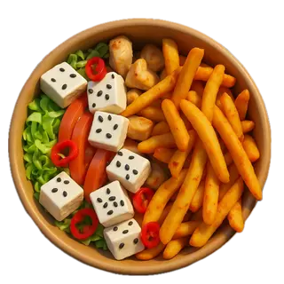 Kebab-box з картоплею фрі