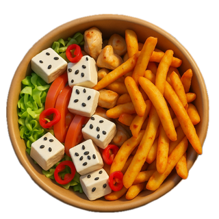 Kebab-box з картоплею фрі