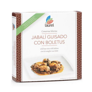Jabali con Setas en salsa Rustica