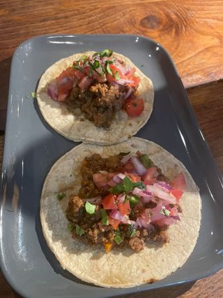 Tacos De Picadillo Suave (2 Uds.)