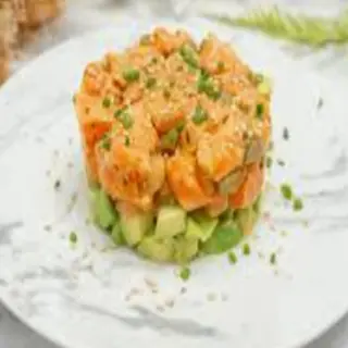 Tartar de salmón