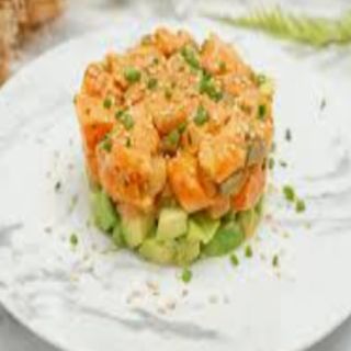 Tartar de salmón