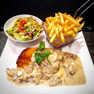 Cordon Bleu Sauce Champignon