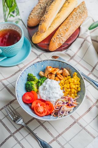 Боул с цыпленком 