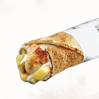 Petit Chawarma chish taook pain Aych+ frites + soda