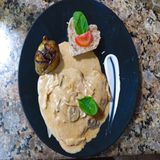 Suprême De Poulet A La Crème De Champignons