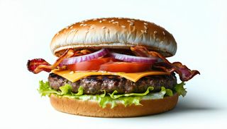 Hamburger classic metal