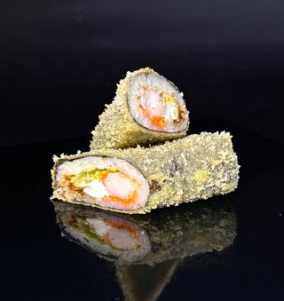 Суші Шаурма з Креветками смажена в сухарях панко (300г)