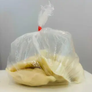Pierogi z kaszą gryczaną i mięsem podgotowane ostudzone  250g