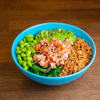 California salmón Poké