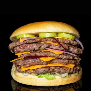 Triple-Double Halapenjo Smash burger