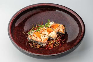 ГУНКАН З ЛОБСТЕРОМ ТА КРАБОМ (160г)