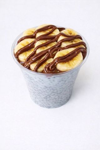 Йогурт с чия, Нутела и банан (250г)