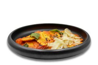 Ravioli con Ricotta e Spinaci