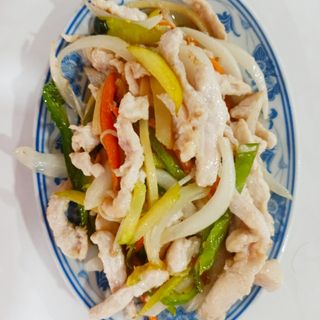 Pollo Con Verduras Variadas