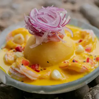Causa De Ají Y Langostinos