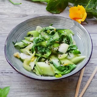 624 Pak choi saltate in salsa di ostrica