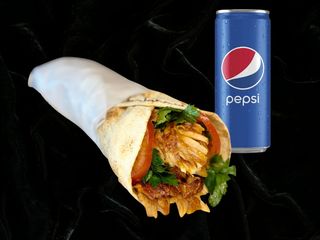 Shaorma mare de pui la lipiedoza pepsi 250ml