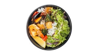 Боул з морепродуктами