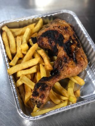 Coscia di pollo arrosto