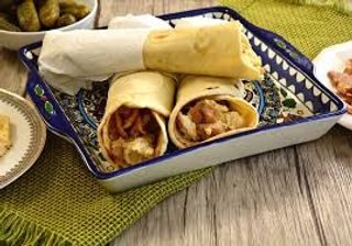 Piadina kebab con pane fresco