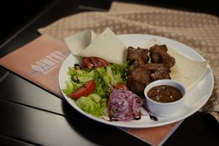 Шашлик зі свинного ошийка