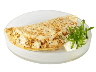 Закритий омлет з шинкою, томатами та сиром (300g)