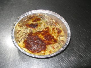 Esparguete a Bolonhesa Gratinado