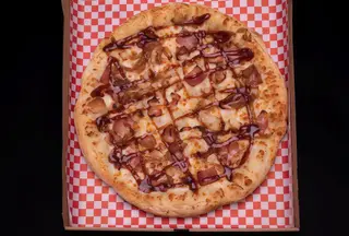 Pizza Pizzón BBQ-Cream (Mediana)