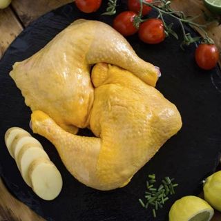 Cuartos de pollo amarillo - 1 kg
