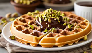 Gaufre Nutella Pistache