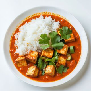 Paneng Curry Con Tofu