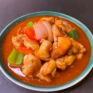 29. POLLO CON SALSA PICANTE