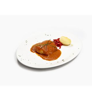 Ración De Bacalao A La Vizcaína