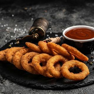 Aros de cebolla crujientes