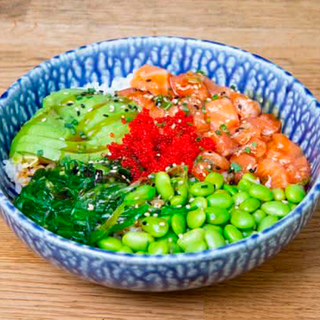 Poke Salmón Teriyaki