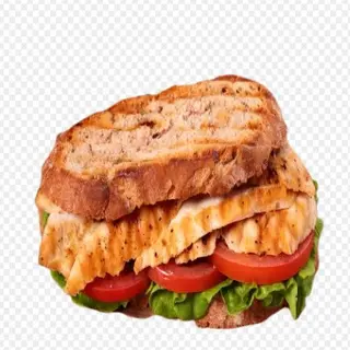 sándwich de pollo